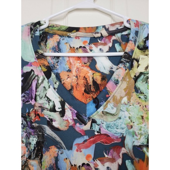 Soft Surroundings Impasto Tunic Top Painters Palette Medium - Picture 3 of 8